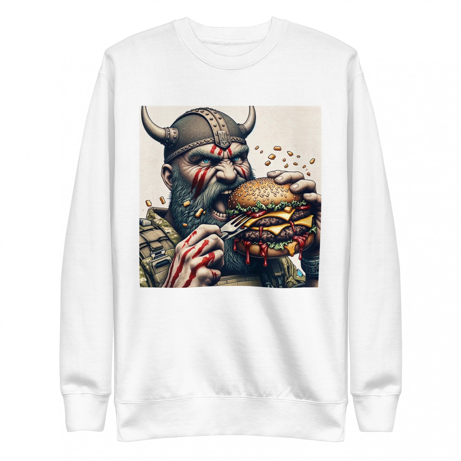Buy a warm sweatshirt Hungry Fury